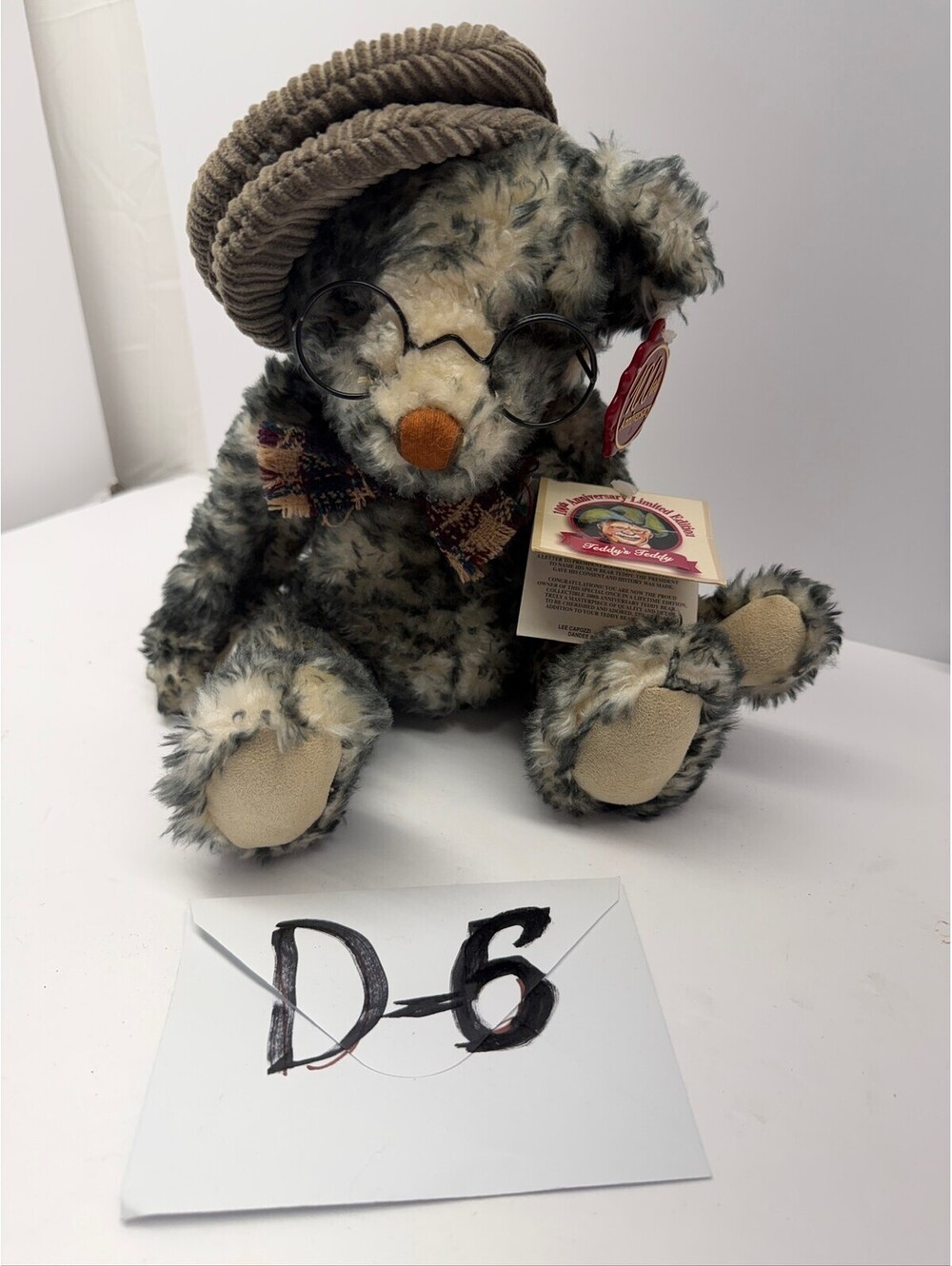 Dandee 100th Anniversary Teddy's Teddy Plush‎ Bear Limited Edition New With Tags